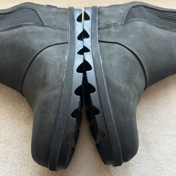 Sorel Joan Of Arctic II Hidden Wedge Heel Black Boot Women 8.5 Waterproof - Picture 8 of 16